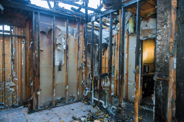 Professional Emergency Fire Cleanup technician working in Milford, OH